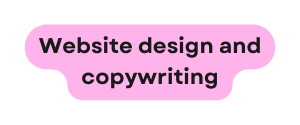 Website design and copywriting